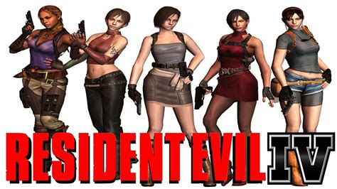 all female characters resident evil in gta iv youtube