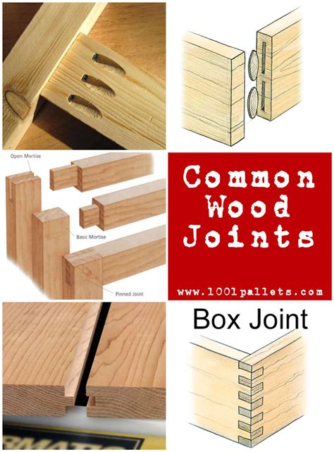 common types  wood joints     pallets