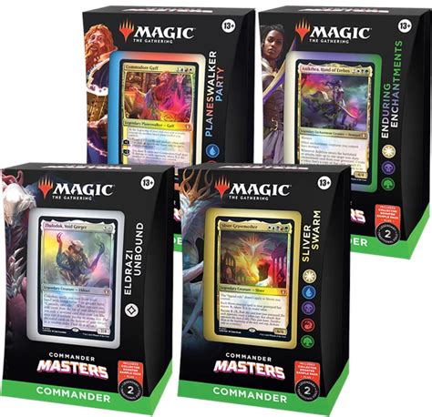 commander masters commander decks set   commander masters magic  gathering