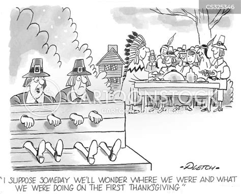 first thanksgiving cartoons and comics funny pictures from cartoonstock