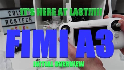 xiaomi fimi  p drone initial overview youtube