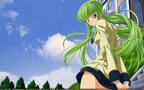 cc from code geass lelouche of the rebellion in a ashford academy