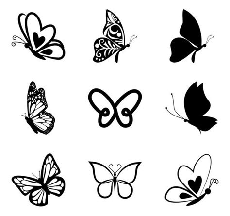 art easy side view butterfly drawing mambu png