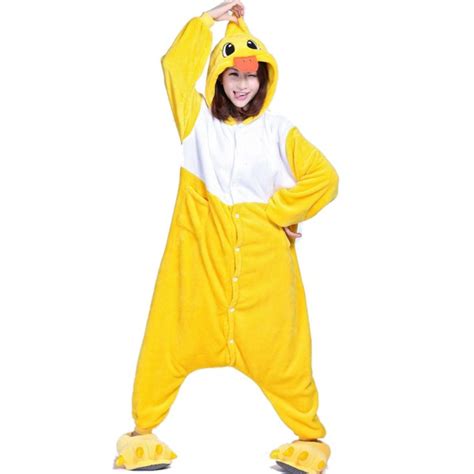 yellow duck onesie yellow duck pajamas for adult buy now