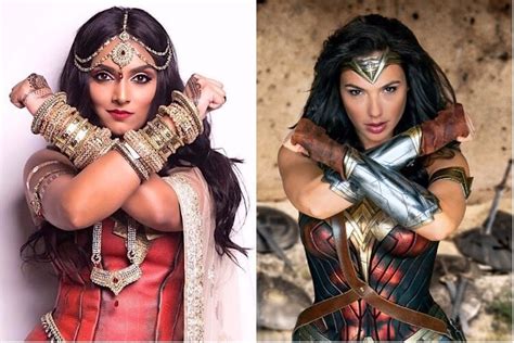 This Artist S South Asian Wonder Woman Is As Gorgeous As Gal Gadot S Diana