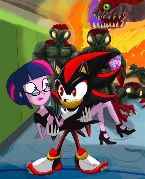 Shadow Equstria Girls You Were Expecting Someone By