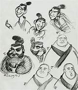 Ling Yao Chien Pixar sketch template