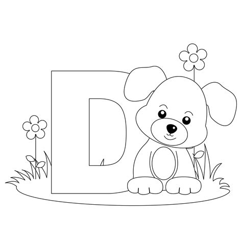 alphabet  educational  printable coloring pages