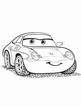 Sally Cars Carrera Pages Colouring Coloring Coloringpage Ca Colour Check Category sketch template