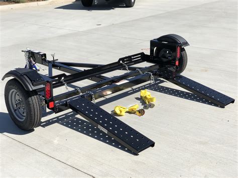 folding car tow dollies tow smart trailers