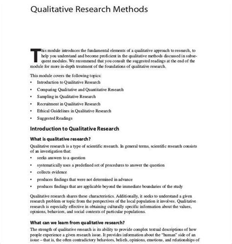 research paper qualitative qualitative research paper