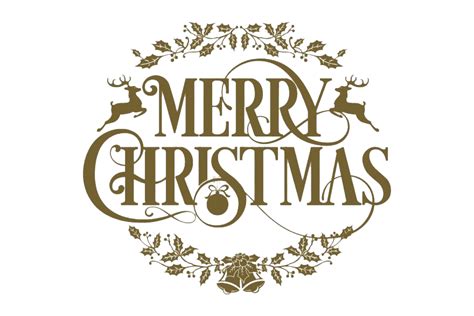 merry christmas logo png file png mart