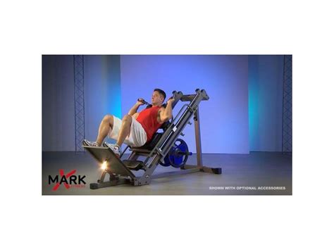 xmark light commercial leg press hack squat machine adamant barbell