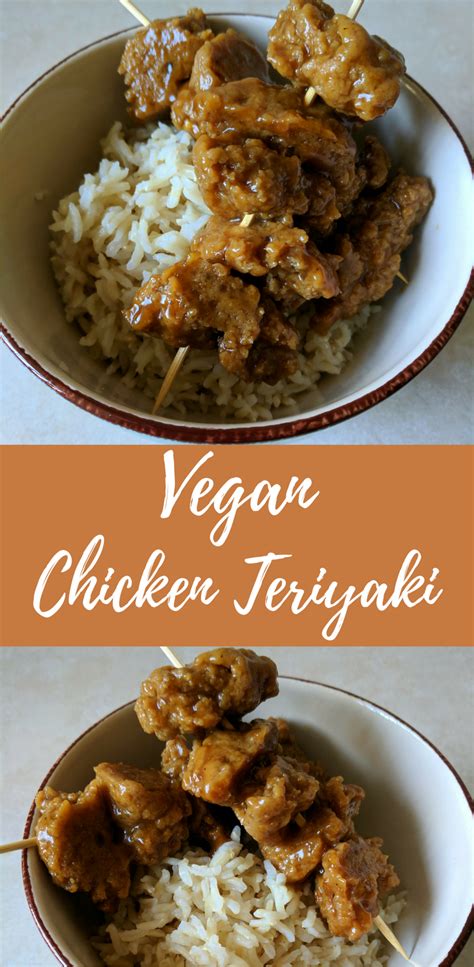 Vegan Chicken Teriyaki Teriyaki Chicken Vegan Recipes