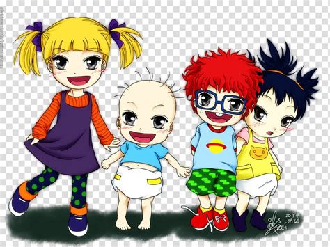 Chuckie Finster Angelica Pickles Reptar Kimi Finster