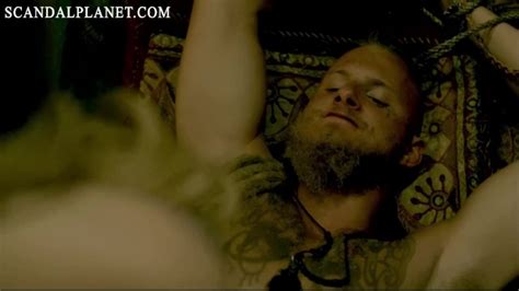 dagny backer johnsen nude sex scene from vikings on