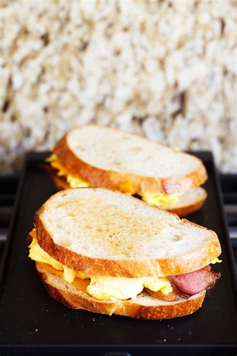 griddle breakfast sandwich recipe sandwiches breakfast sandwich