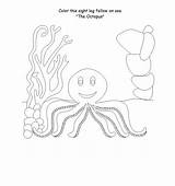 Studyvillage Octopus Annoying Bookmark sketch template