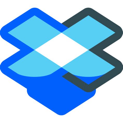 dropbox logo social media  logos icons