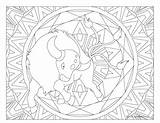 Pokemon Coloring Pages Tauros Windingpathsart Quagsire Adult Adults Printable Colouring Getcolorings Kids Getdrawings Choose Board sketch template