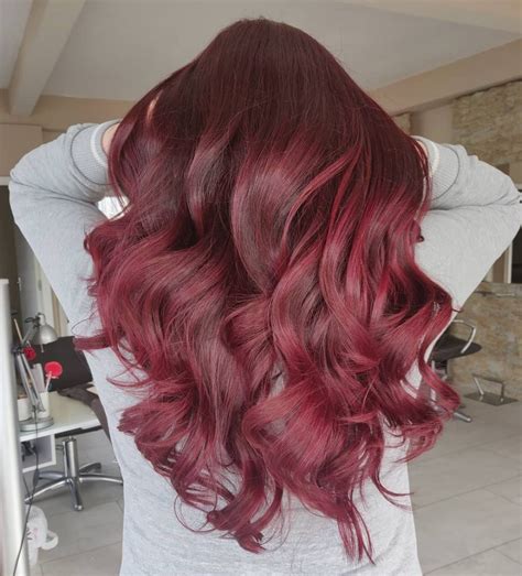 top  stunning burgundy hair color shades