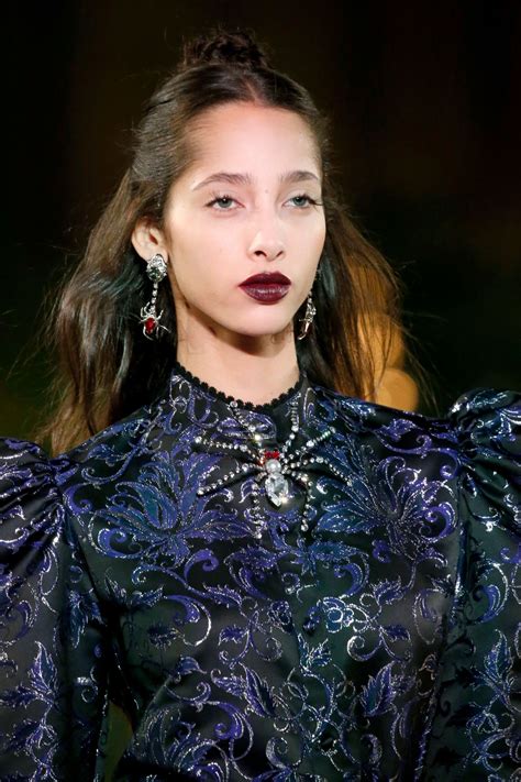 yasmin wijnaldum  rodarte runway show   york fashion week  hawtcelebs