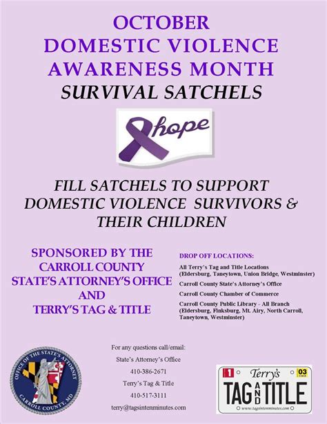 October Domestic Violence Awareness Month Ccsao