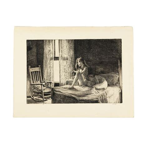 James Yarbrough Nude Couple In Bed Etching Sold At Auction On 16th