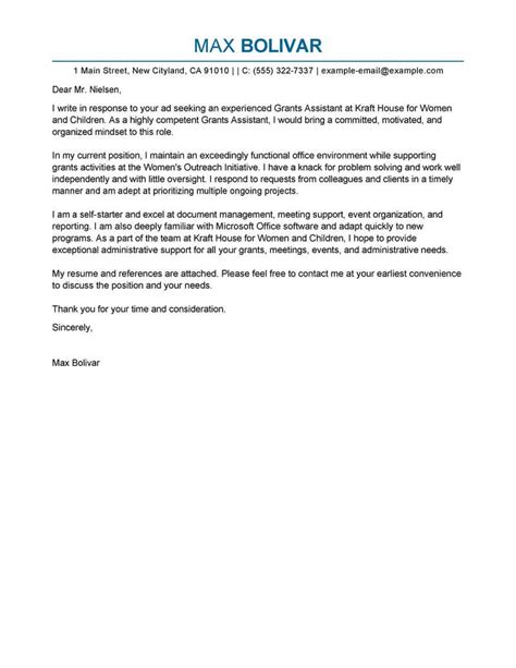 letter  support  grant proposal template collection letter