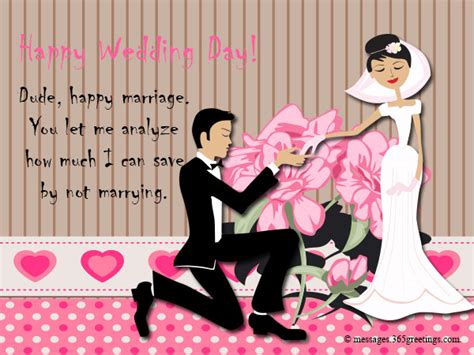 Funny Wedding Wishes And Quotes
