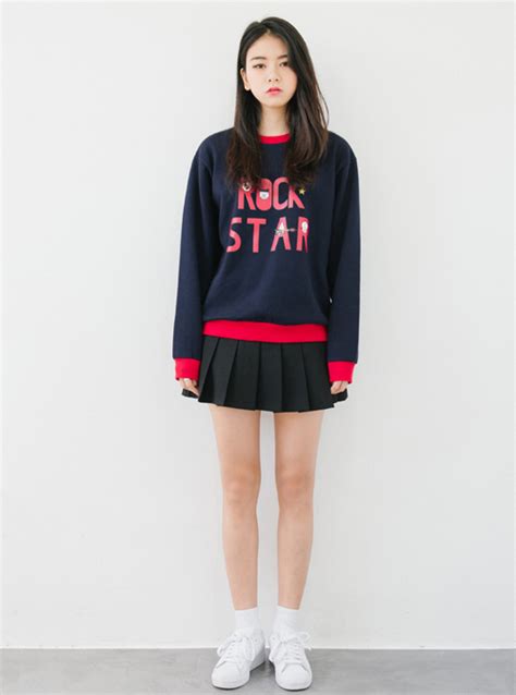 [mixxmix] classic pleat tennis skirt kstylick latest korean fashion k pop styles fashion