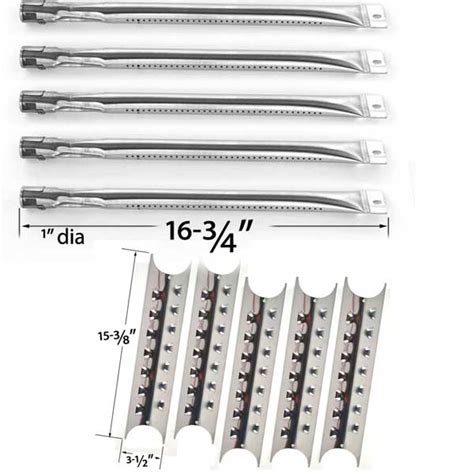 master forge lt ltn   burner gas grill repair kit includes  stainless burners