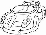 Coloring Pages Race Car Driver Getcolorings Color sketch template