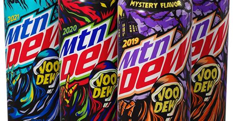 mountain dew mystery voo dew variety pack flavors