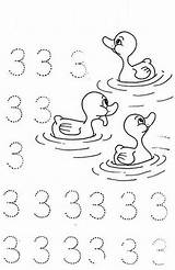 Coloring Number Count Von Library Clipart Duck Popular sketch template