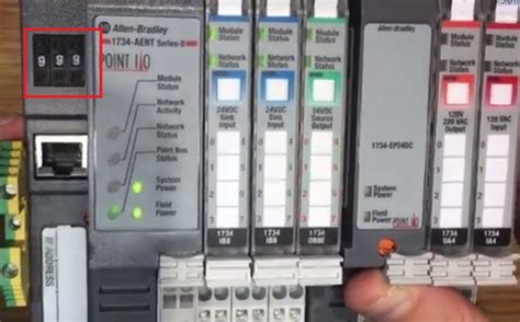 pointio allen bradley hardware software tutorial  aent point io ethernet rslogix  logic