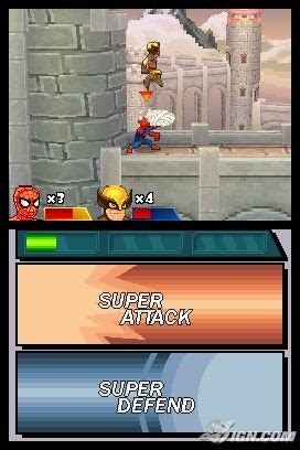 marvel super hero squad screenshots pictures wallpapers nintendo ds