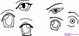 Eyes Anime Draw Step Drawing Dragoart Manga Japanese Tutorial Just Color sketch template