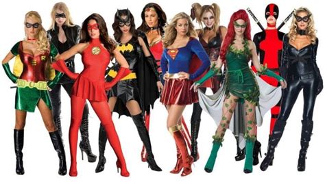top 6 female superhero cosplay costumes girls got to try opptrends 2019