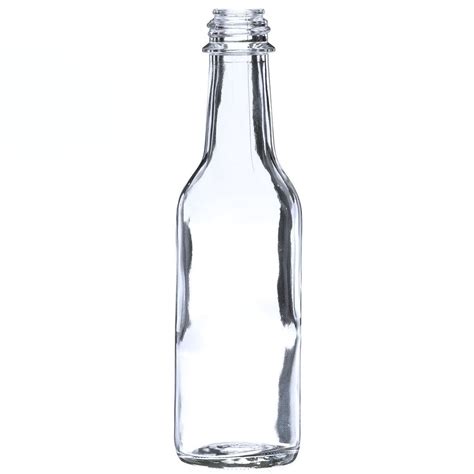5 Oz Clear Glass Woozy Bottle 24 414 Neck Finish 490 Gpi Round Base