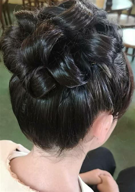 Pin On Barrel Curl Updos Are Very Sexy