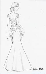Fesyen Lukisan Lakaran Kurung Baju Brides Desenhos Pengantin Moden Lela Colorir Wattpad Ide Busana Ilustrasi Daripada Mangas Sketching sketch template