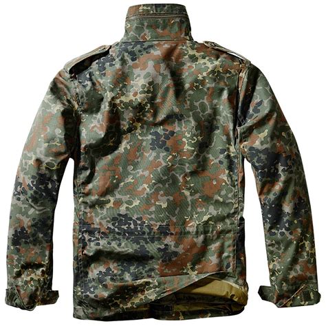 feldjacke  mit steppfutter flecktarn  der grosse