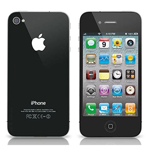 apple iphone 4 16gb a1332 gsm factory unlocked no warranty black