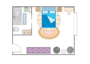 bedroom plan templates  word powerpoint