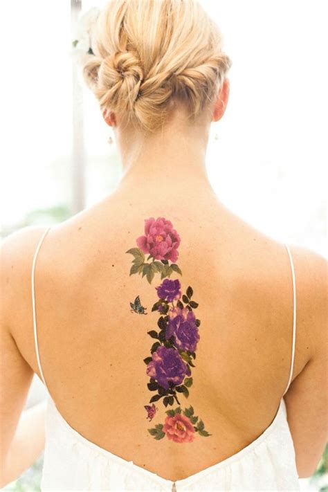 46 Awesome Spine Tattoos Ideas For Women Ecstasycoffee
