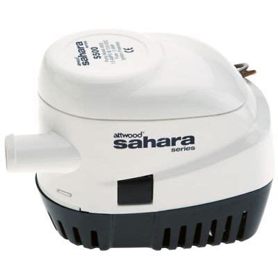 attwood sahara   gph marine automatic bilge pump   ebay