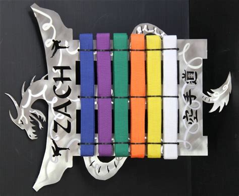 16 Best Images About Martial Arts Belt Display On