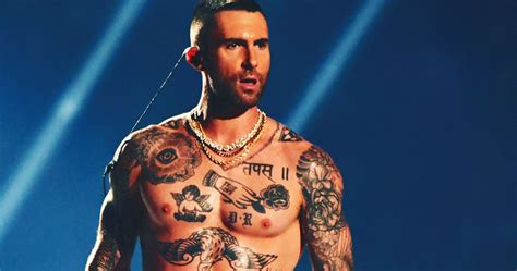 an exhaustive taxonomy of adam levine s tattoos