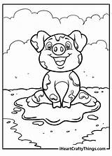 Pig Coloring Pages Iheartcraftythings sketch template